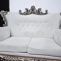 فروش مبل هفت نفره سلطنتی سالم در حد نو