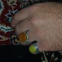 تعدای انگشتر خوشکل ونقره خالص