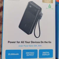 پاوربانک۲۰۰۰۰ نسل جدید انکر اصل گارانتی،زیرقیمت|لوازم جانبی موبایل و تبلت|یاسوج, |دیوار