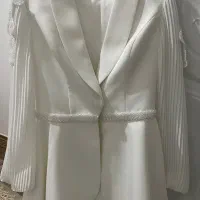 کت و شلوار سفید سایز ۳۸
