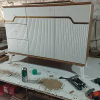 میز کنسول و میز TV|بوفه، ویترین، کنسول|قم, قلعه کامکار|دیوار