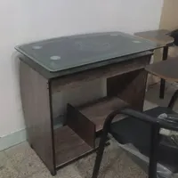صندلی چوبی دسته دار ومیزمطالعه|صندلی و نیمکت|اندیمشک, |دیوار