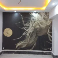 نصاب کاغذدیواری بلکا پتینه نقاشی ساختمان آینه کاری