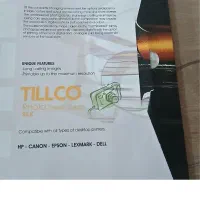 کاغذ TILCO فتوگلاسه براق A4مخصوص چاپ عکس