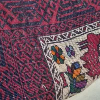 قالیچه دستباف بسیار زیبا و بافتی جذاب