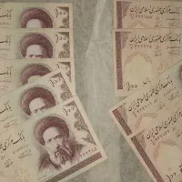 ۳۳ تا اسکناس ۱۰۰ ریالی مدرس|کلکسیون سکه، تمبر، اسکناس|خرم‌آباد, |دیوار