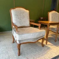 مبل ابزاری فرانسوی چستر پارچه نیزا ترک