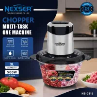 خردکن برقی ۳NEXSER  لیتری ۶ تیغه ۵۰۰ وات واقعی