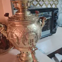 سماور زغالی برنجی نو|صنایع دستی و سایر لوازم تزئینی|مشهد, سعد آباد|دیوار