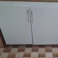 کمد سینک ظرفشویی با سینک ظرفشویی تک لگن