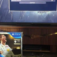 پی اس فور و تلویزیون و میز تلویزیون