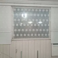 آیینە وپردە ی زبرا سە قسمتی  و شمعدانی تە رح برنزە|پرده، رانر، رومیزی|سنندج, |دیوار