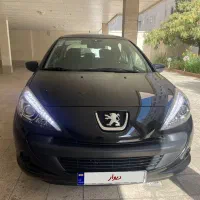 پژو‌۲۰۷ مشکی مدل ۴۰۲ سقف فلز هیدرولیک با ۲۹۰۰۰ کار