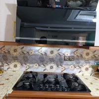 هود و گاز شیشه ای|هود|نوبران, |دیوار