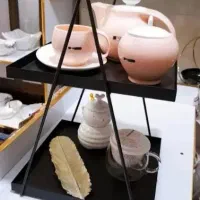 استند دو طبقه فلزی