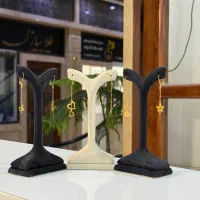 گوشواره لیزری طلا