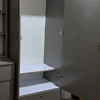 کمدلباس نقره ای متالیک|جاکفشی، کمد، دراور|اصفهان, شهرک امام خمینی|دیوار