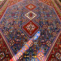 فرش دستباف قشقایی کشکولی