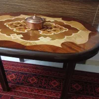 میزناهارخوری معرق صفحه دوبل