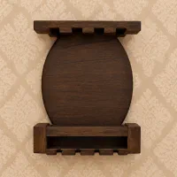 شلف بار چوبی