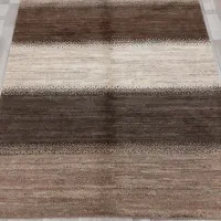 قالیچه سه متری دو پود قشقایی کرم پشم طبیعی|گلیم، جاجیم، گبه|تهران, حر|دیوار