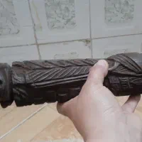 قیلان چوبی تراش شده|صنایع دستی و سایر لوازم تزئینی|مشهد, تبادکان|دیوار