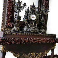 آینه و شمعدان وساعت و کنسول|آینه|تهران, آسمان|دیوار