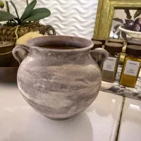 گلدان سفالی پتینه