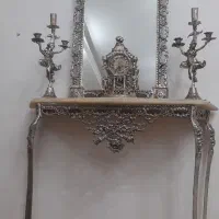 آینه شعمدان برنزی|بوفه، ویترین، کنسول|کرج, حصارک پایین|دیوار