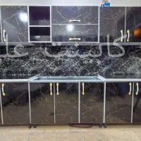 کابینت بدنه فلزی درب چوبی(کد۱۰۲)