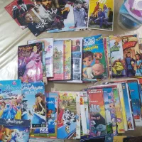 فروش ۲۰۰ عدد DVD کارتون و فیلم