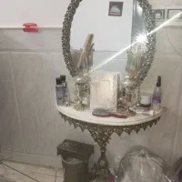 آینه شمعدان برنز اصل سنگین