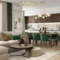 آپارتمان ۱۵۵ متر  / ۲ خواب  / نیاوران ( گلسنگ )