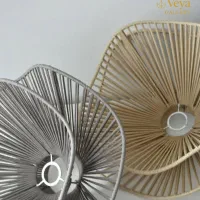 لوستر و اباژور مکرومه و رافیا|صنایع دستی و سایر لوازم تزئینی|اصفهان, ملاصدرا|دیوار