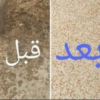 کفسابی با دستگاه ساب. کفسابی نظافت ساب سنگ موراییک