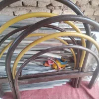 تخت خواب فلزی تکه ای در حد نو