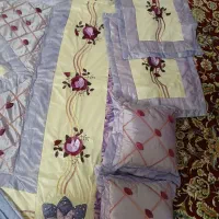 لحاف خوش خواب ۵تیکه پارچه ترک استفاده نشده اکبند