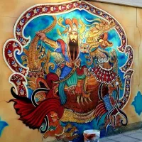 اجرا نقاشی دیواری جهت مدارس و غیره