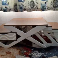 جلومبلی همراه باسه عسلی(ساخت سفارشی)|مبلمان خانگی و میز عسلی|اسلام‌شهر, مطهری|دیوار