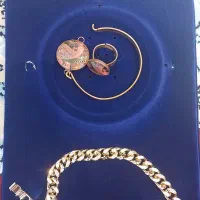 دستبند کارتیه و ست دستبند و انگشتر مسی