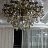 لوستر جنس برنج ۲۰ شعله در حد نو