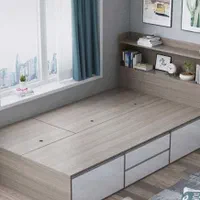 تخت دو نفره (چهار کشو و پنج باکس)