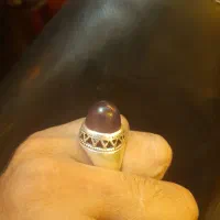 انگشتر عقیق سوسنی کله قندی|جواهرات|زاهدان, |دیوار