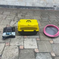 باکس حیوان خانگی ظرف خاک گربه و خاک گربه