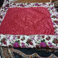 لحاف عروس جهیزیه یکبارم استفاده نشده  نو ۲ نفره