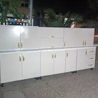 کابینت آماده فلز و MDF با طراحی دلخواه