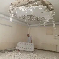 گچ کاری خورده کاری تخریب لکه گیری گچکاری کاشیکاری