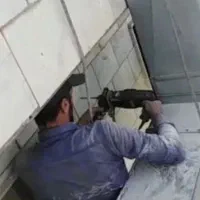 کار در ارتفاع با طناب راپل پیچ رلپلاک نانو|خدمات پیشه و مهارت|زنجان, |دیوار