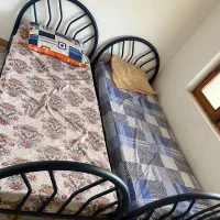 تخت خواب تک نفره همراه با تشک