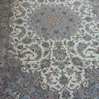 فروش یک جفت فرش دستباف کاشان گل ابریشم